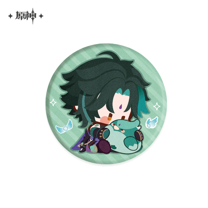 【2pcs 25% off】Genshin Chibi Plush Badge