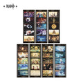 【2pcs 5% off】Genshin Imitation Film Bookmark Set