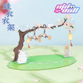【2pcs 5% off】Minidoll Plush Doll Acrylic Coat Hanger Set