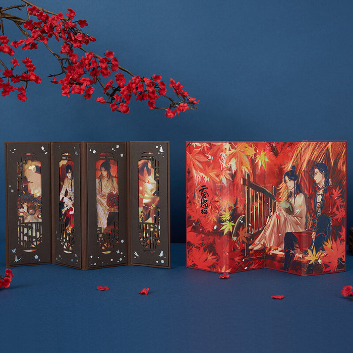 TGCF Folding Screen Maple Bookmark