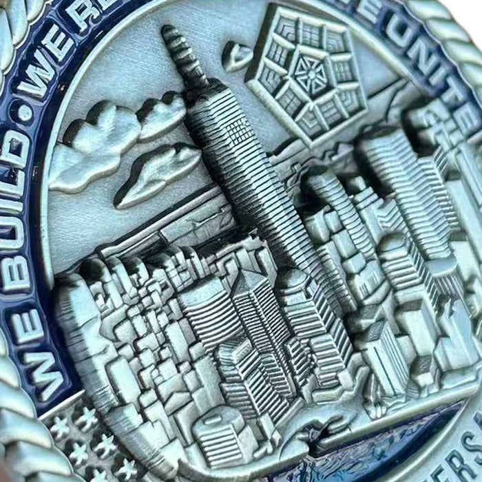 9/11 25th Anniversary Challenge Coin, 2 Inch