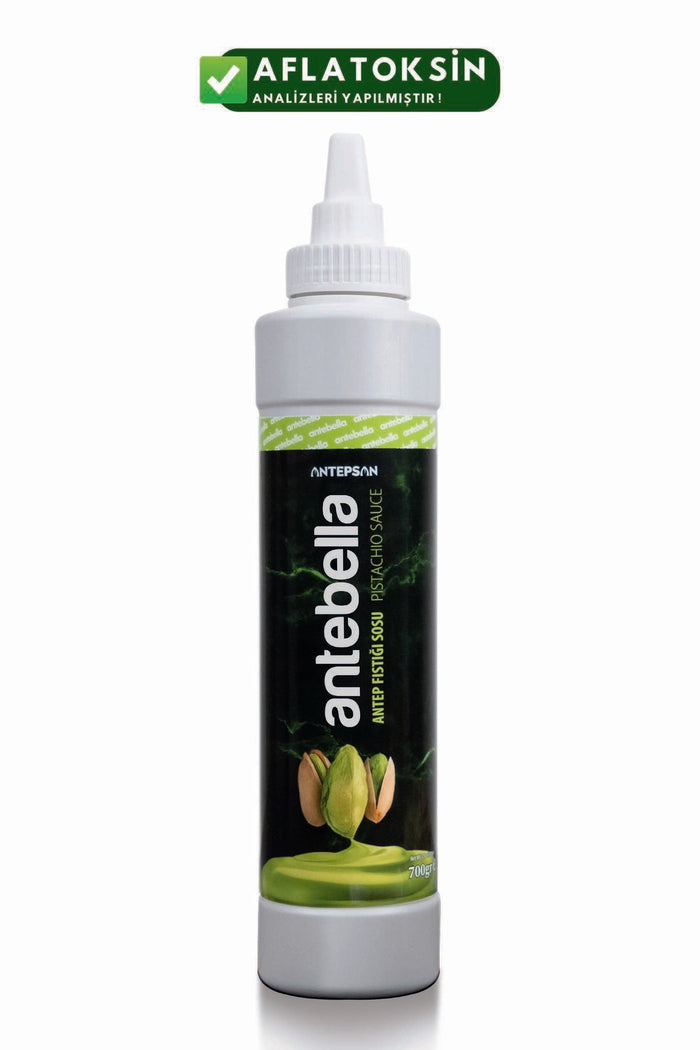Bring the rich taste of Antep pistachios to your desserts with Antebella Antep Fistikli Sauce.