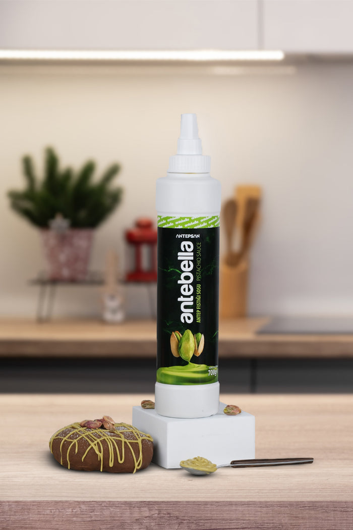 Bring the rich taste of Antep pistachios to your desserts with Antebella Antep Fistikli Sauce.