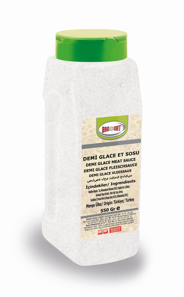 Bağdat Demi Glace Sauce is a rich and savory cooking sauce designed to enhance your favorite meat and oven-baked dishes.