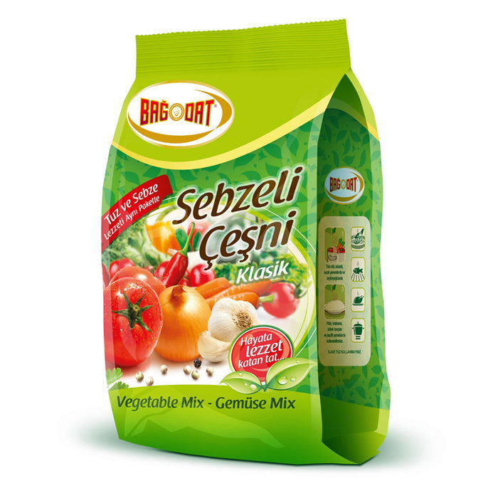 Bağdat Sebzeli Çeşni is a versatile vegetable seasoning blend that brings rich, balanced flavor to your everyday cooking.