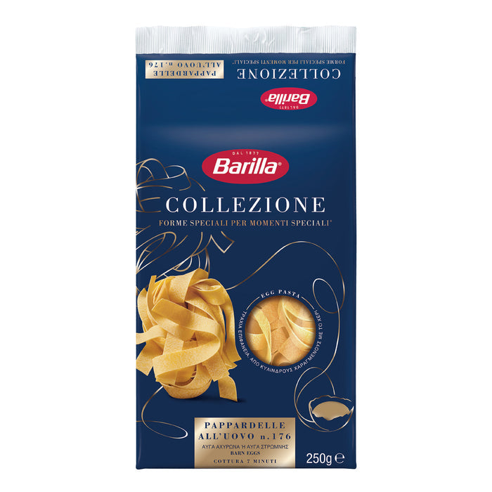 Barilla Pappardelle 8.8 oz (250 g) brings the rich tradition of Italian pasta to your kitchen.