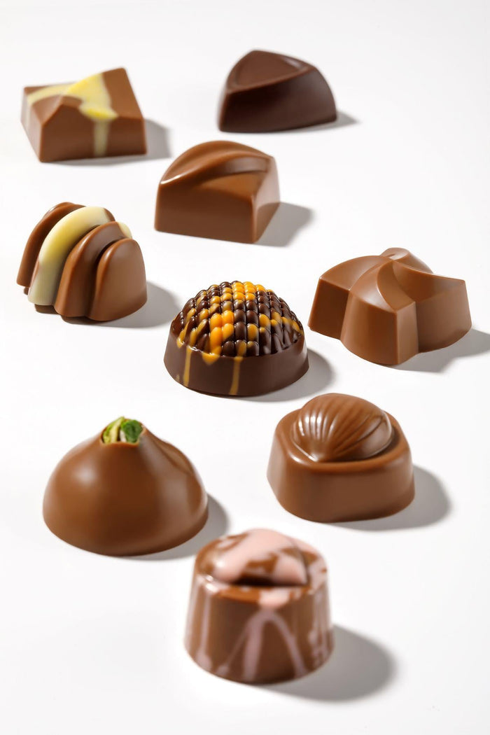 Beyoglu Artizan Pralines are crafted from carefully selected cocoa beans, expertly processed to deliver a rich, smooth, and memorable chocolate experience in every bite.