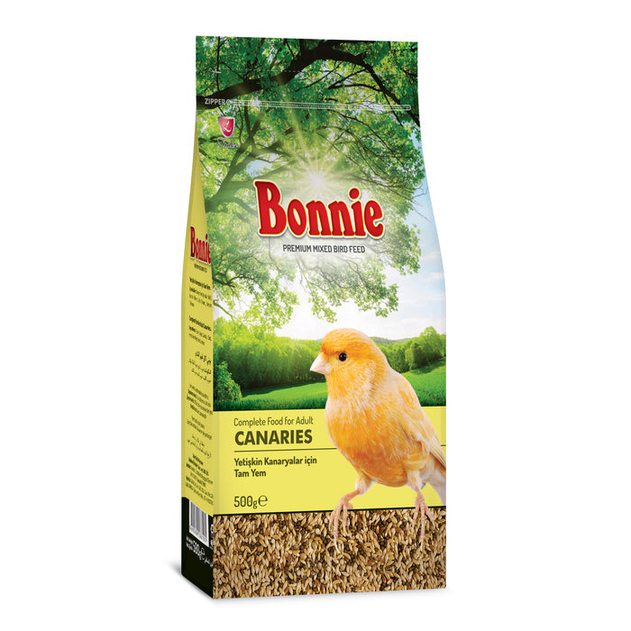 Bonnie Canary Bird Feed is specially prepared to help meet the daily nutritional needs of canaries.