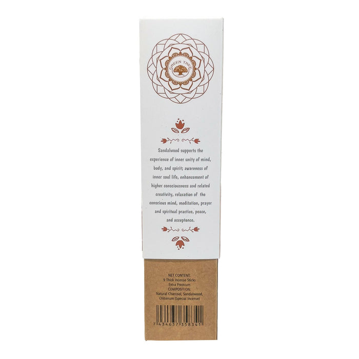 Botanical Incense Stick - Sandal and Olibanum Incense & Holders -Incense Stick Whse