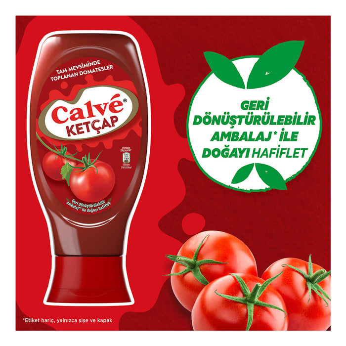 Upgrade your kitchen staples with the Calve Ketchup and Mayonnaise Set, featuring two of the most popular table sauces from Türkiye.