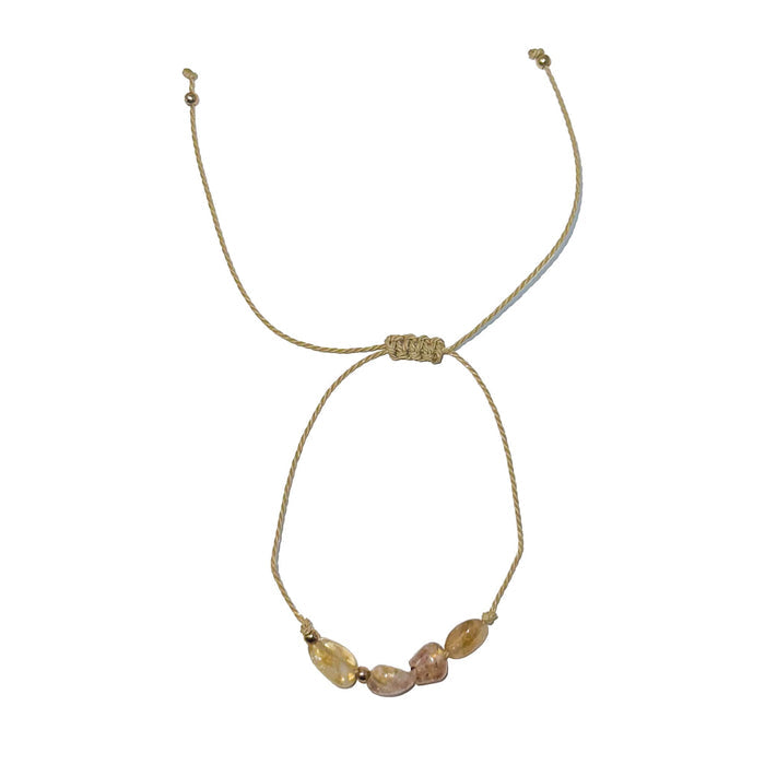 Gemini Crystal Drawstring Bracelet Bracelet -Amulet Whse