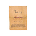 Taurus Crystal Drawstring Bracelet Bracelet -Amulet Whse