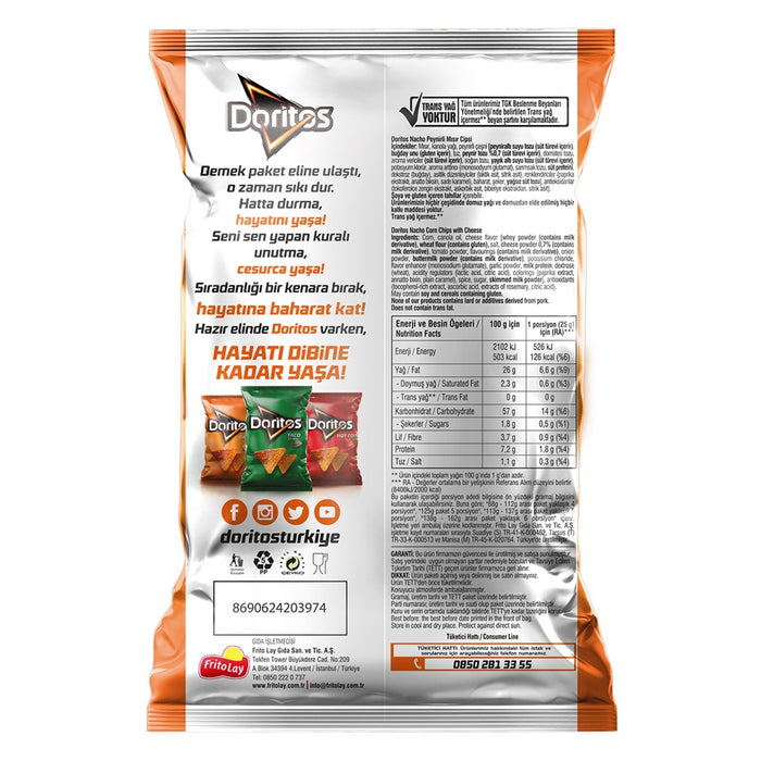 Doritos Nacho Super Size brings the bold, cheesy crunch you love in a larger, shareable bag.