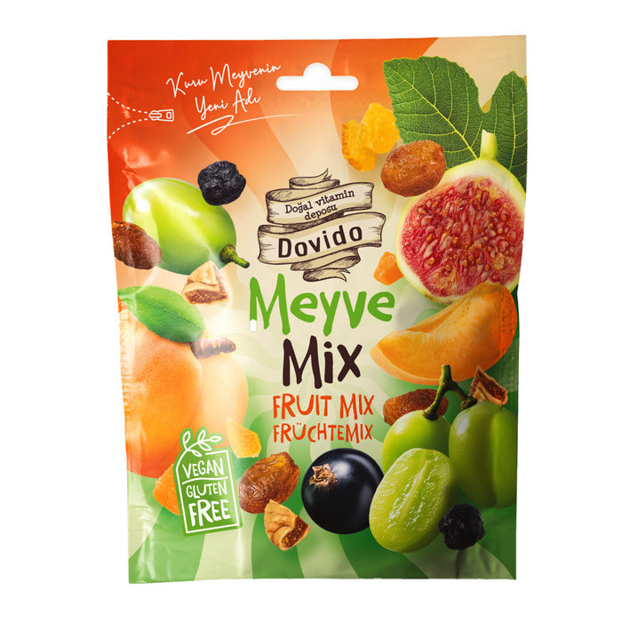 Dovido Mixed Dried Fruit brings together a colorful selection of carefully chosen fruits for a naturally sweet and satisfying snack.
