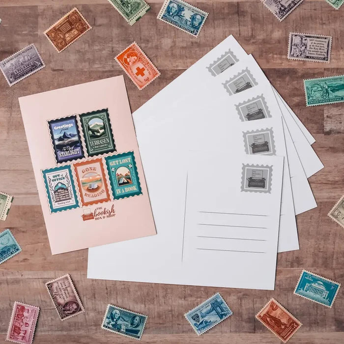 Fictional Wanderlust Postcard Set Art Prints