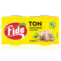 Fide Economical Tuna in Sunflower Oil brings you high-quality, chunky tuna packed in convenient twin cans.