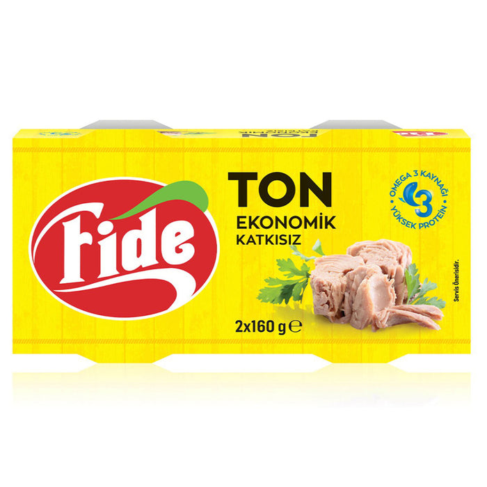 Fide Economical Tuna in Sunflower Oil brings you high-quality, chunky tuna packed in convenient twin cans.