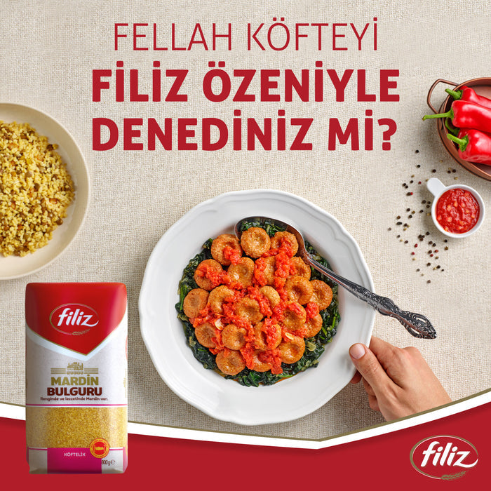 Filiz Mardin Koftelik Fine Bulgur brings the rich culinary traditions of southeastern Türkiye right to your kitchen.