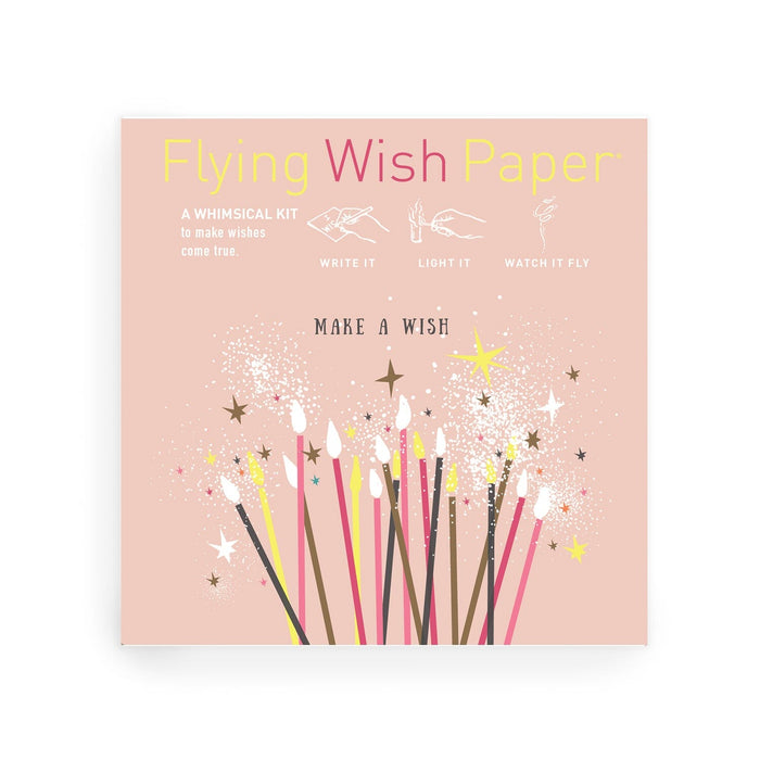 Flying Wish Paper Mini Kit - "MAKE A WISH" House of Intuition Inc