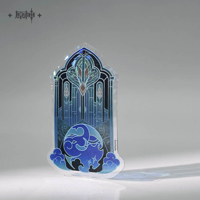 Genshin Transparent Card Bookmark Set