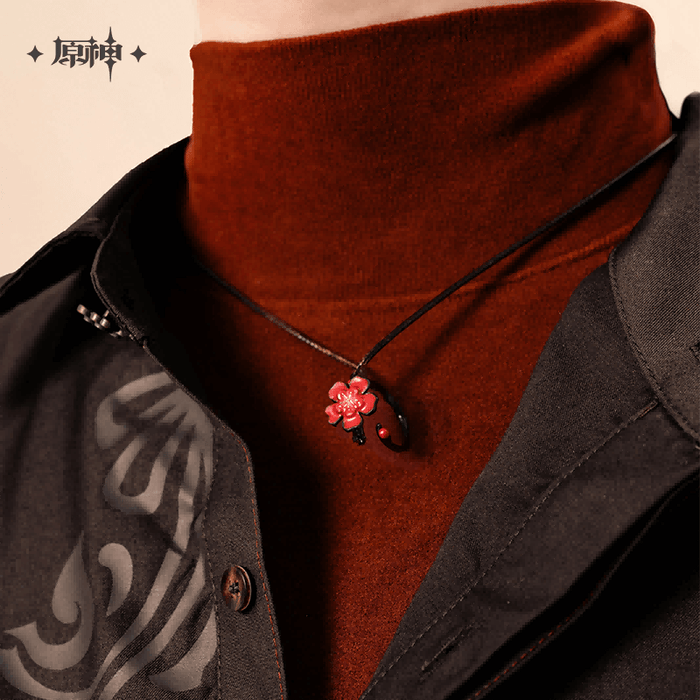 Genshin Walnut Theme Plum Blossom Ring Brooch
