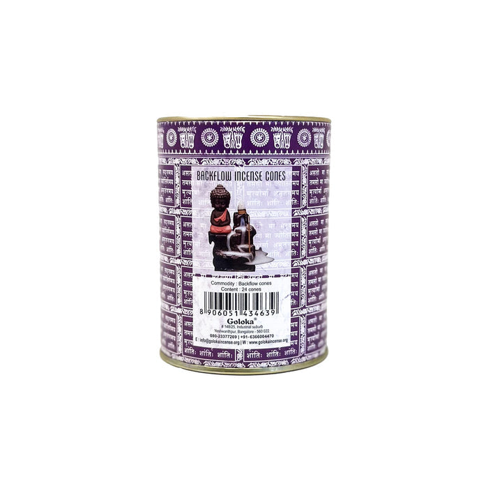 Goloka Backflow Incense Cones - Lavender Incense & Holders -Backflow Cones Whse