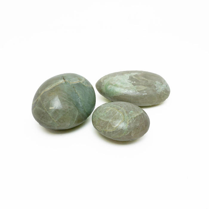 Green Moonstone Palm Stone Green Moonstone Crystals