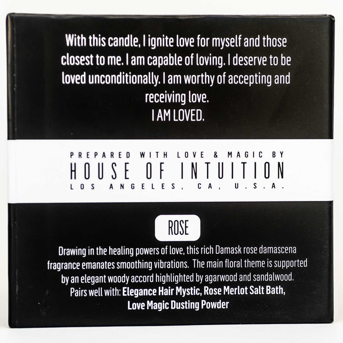 I AM Loved - Affirmation Soy Candle I AM - Affirmation Candles House of Intuition