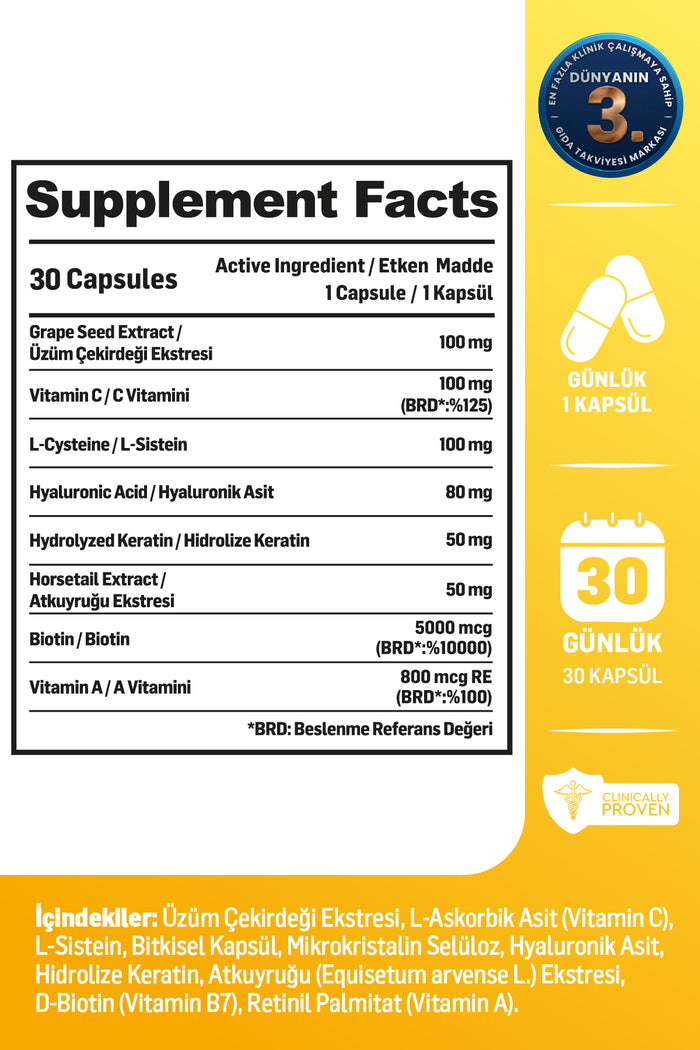 Kiperin Goldra is a thoughtfully formulated beauty support supplement designed to help maintain healthy skin, hair, and nails.