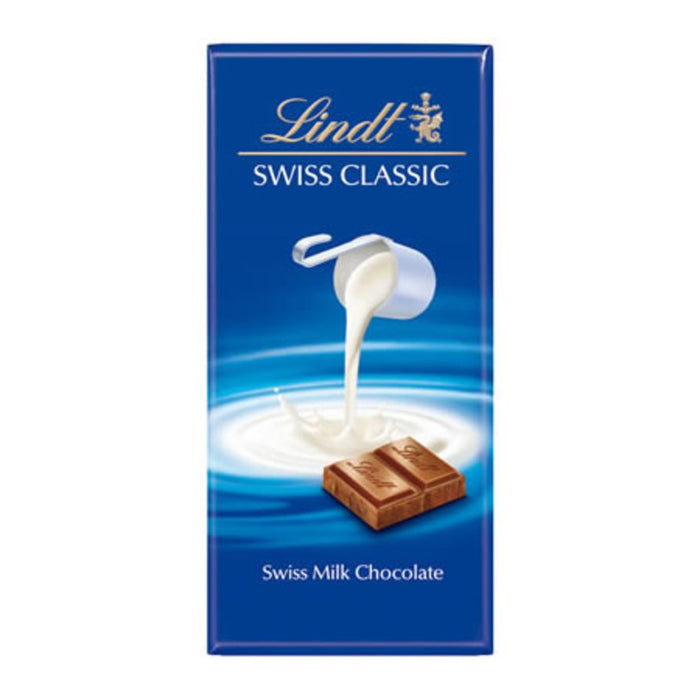 Experience the smooth, velvety taste of Lindt Classic Milk Chocolate, crafted by master chocolatiers in Türkiye.