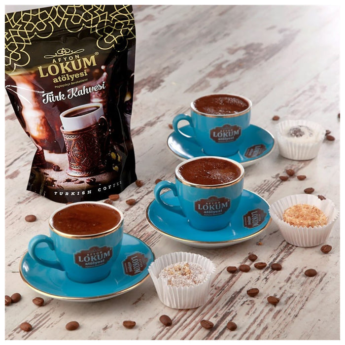 Experience the rich, bold flavor of traditional Turkish coffee in a new way with Lokum Atölyesi Turkish Coffee Delight.