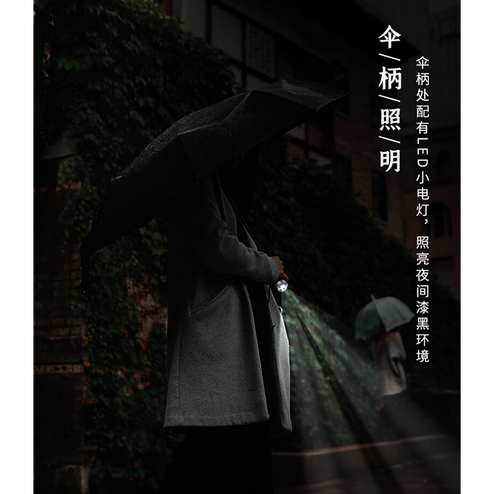 MDZS XYS Folding Umbrella with LED Light