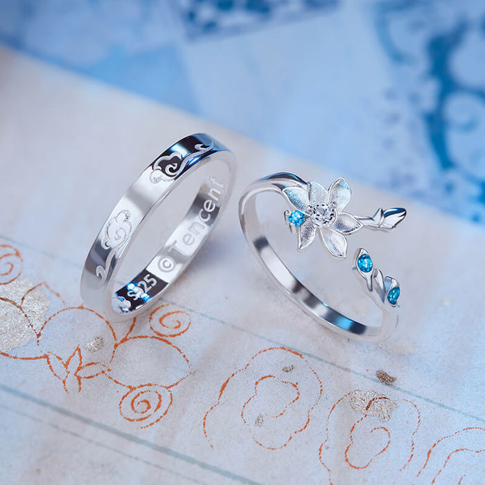 MDZS XYS Wangxian Couple Silver Rings