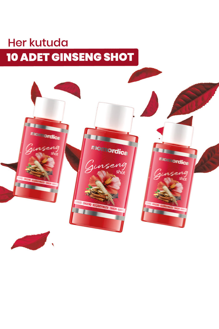 MOMORDICA Ginseng Superfood Shot is a convenient liquid supplement formulated with a blend of botanical extracts, amino acids, and plant-based superfoods.