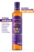 Momordica Golden Kids Orange Flavored Herbal Concentrate Blend is a specially crafted liquid formula made with a blend of 10 natural herbs, developed for children.