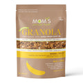 Start your morning with the wholesome taste of Mom's Natural Foods Banana & Walnut Granola.