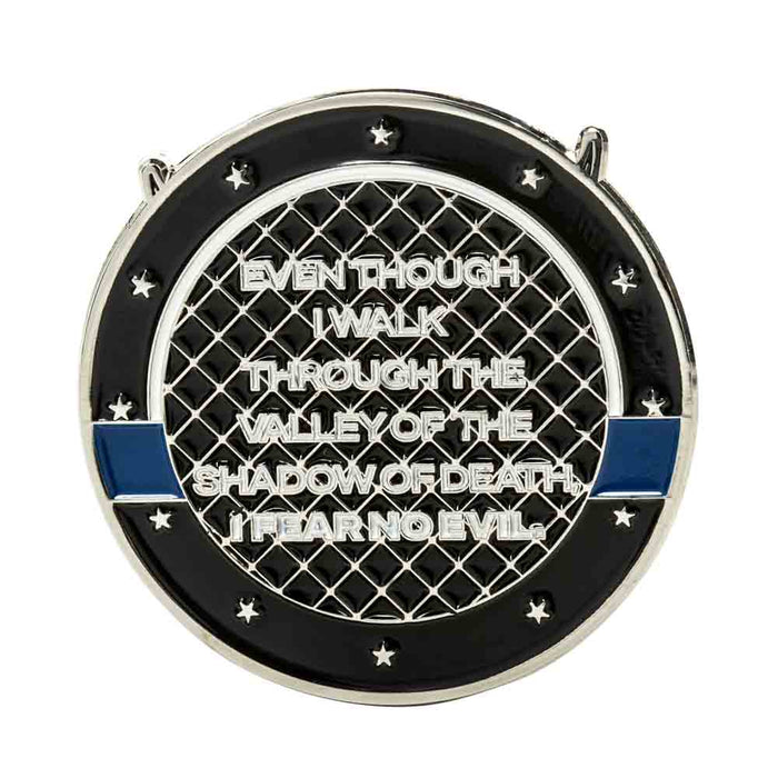 Motor Unit Thin Blue Line Challenge Coin
