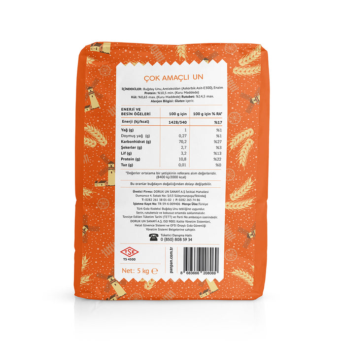 Panpan All-Purpose Wheat Flour is a staple ingredient perfect for all your baking and cooking needs.