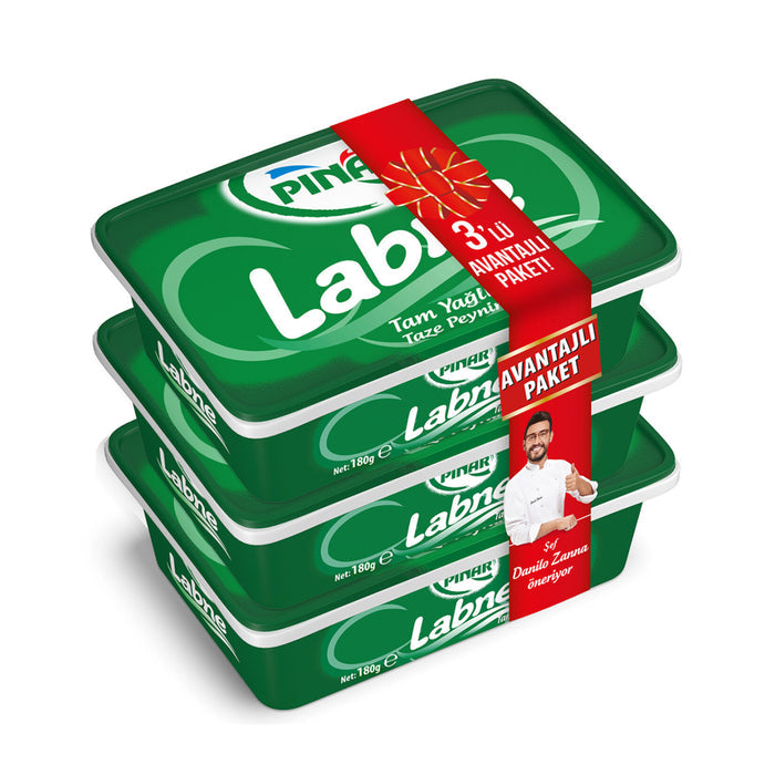 Pinar Labne Cream Cheese is a smooth, creamy staple of Turkish breakfasts and everyday cooking.