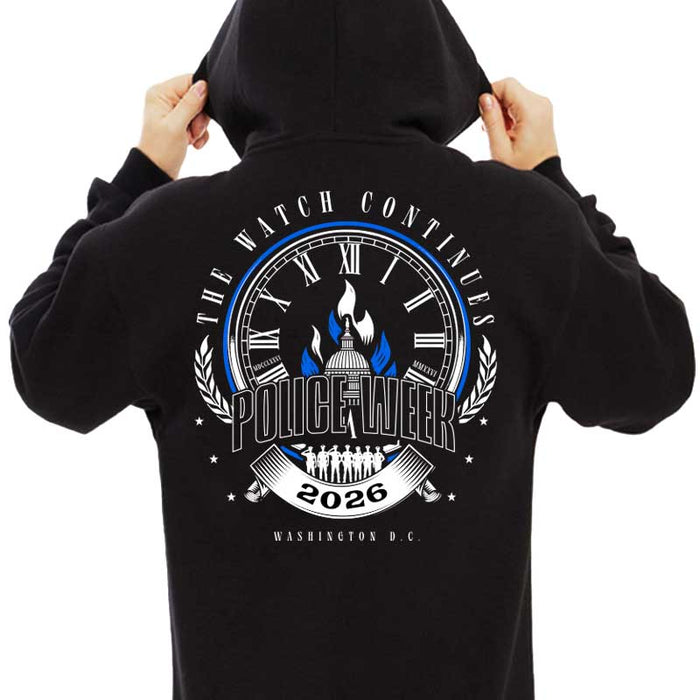 Police Week 2026 - Zip-Up Hoodie, Limited Edition