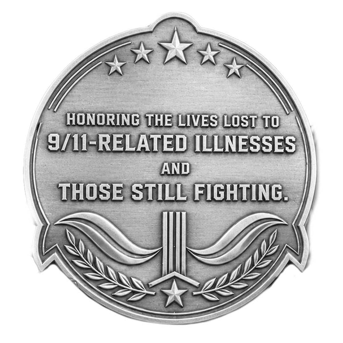 Pre-Order: 9/11-Related Illnesses Tribute - 25th Anniversary Challenge Coin, 2 Inch
