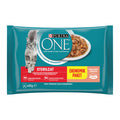 Purina One Sterilized Cat Food Salmon & Carrot is specially formulated for adult cats that have been spayed or neutered.