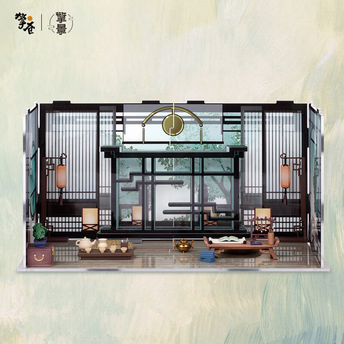 Qing Cang Figurine Assembled Display Case