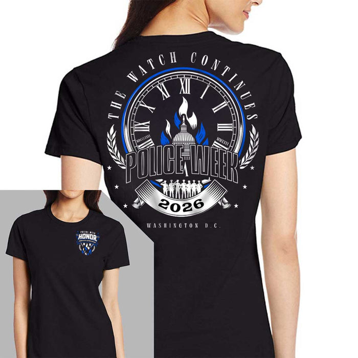 "Relaxed" Fit - Women's T-Shirt, Police Week 2026, Limited Edition