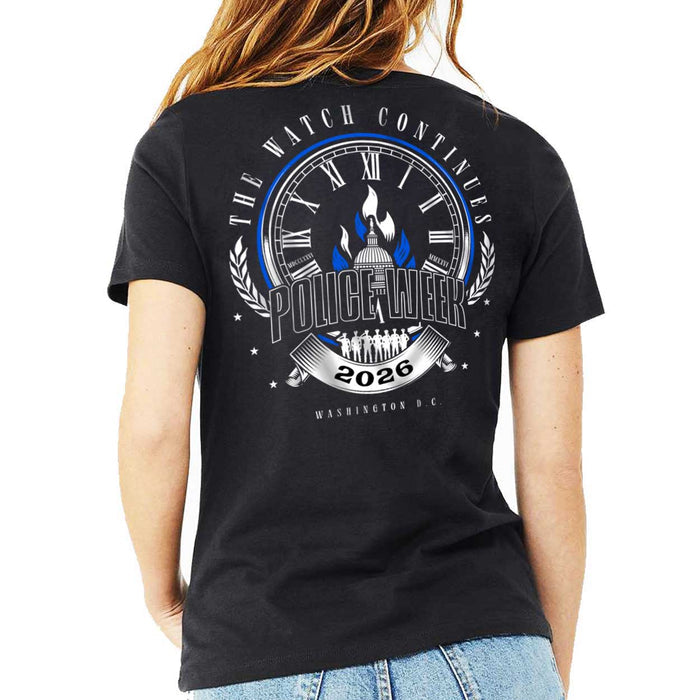 "Relaxed" Fit - Women's T-Shirt, Police Week 2026, Limited Edition