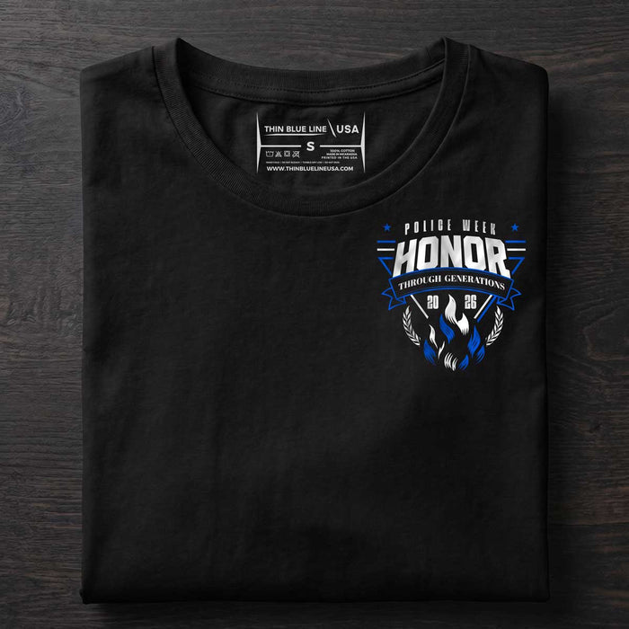 "Relaxed" Fit - Women's T-Shirt, Police Week 2026, Limited Edition