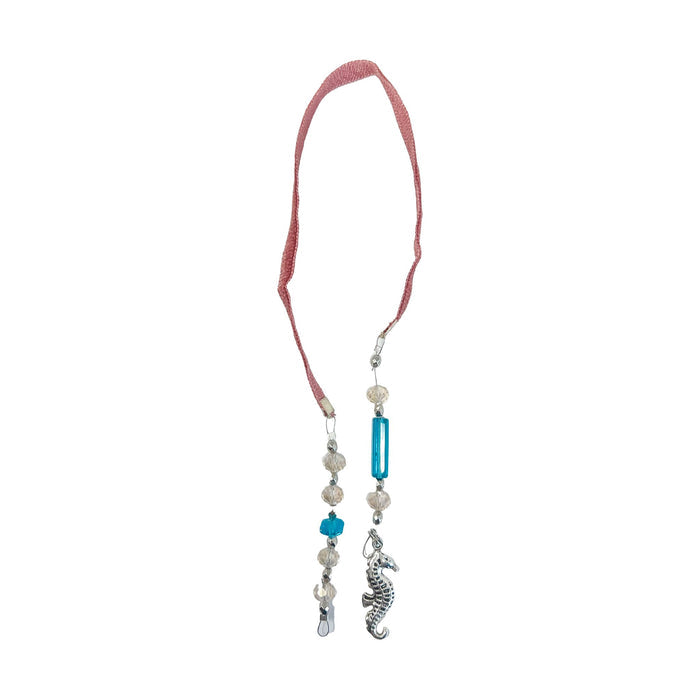 Seahorse Charm Beaded Bookmark House of Intuition Inc