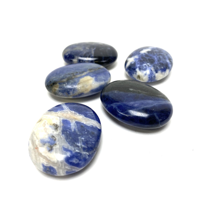 Sodalite Pillow Stones Sodalite Crystals A. $14.00
