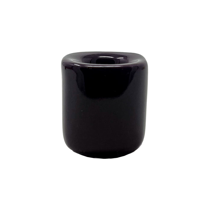 Black Mini Candle Holder V115