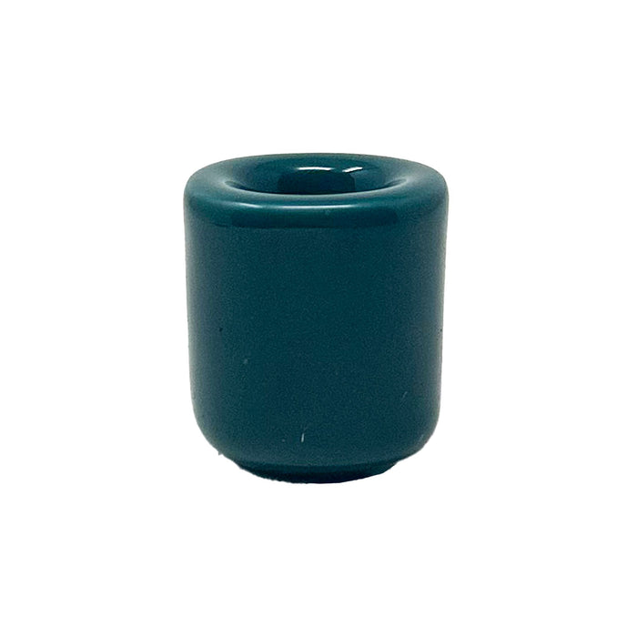 Spirit Candle Holder - Ceramic Green Candle -Mini Candle Holder Whse